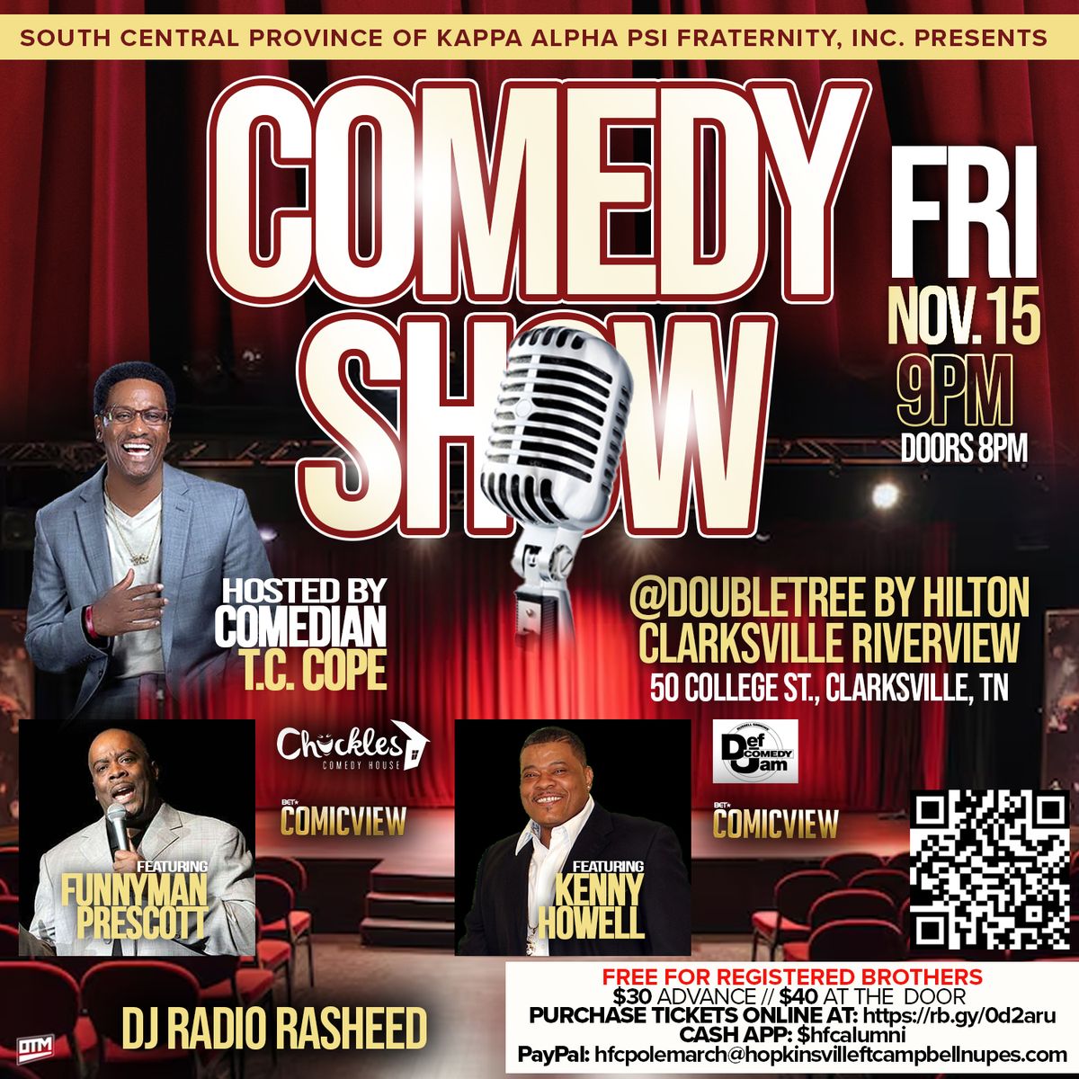 CRWLC Comedy Show