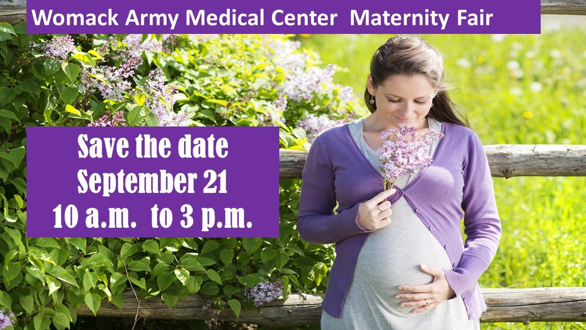 Womack Army Medical Center Maternity Fair