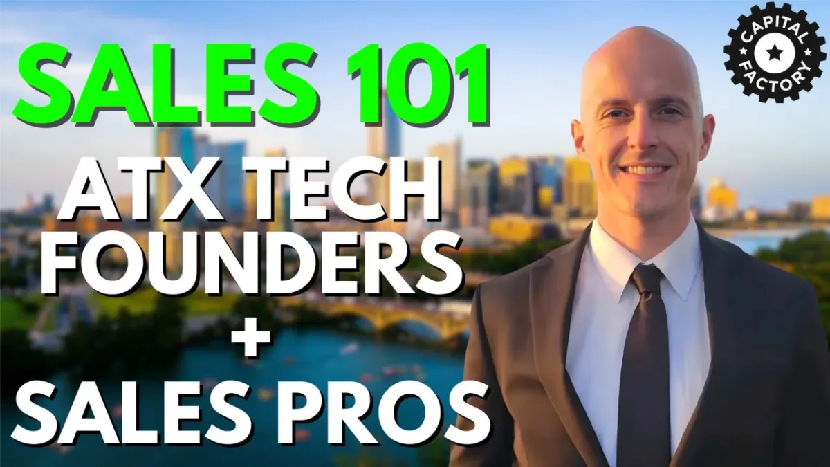 Sales 101 for Technical Founders