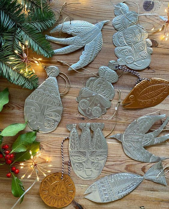 Craft Your Holiday: Tin Ornament Edition