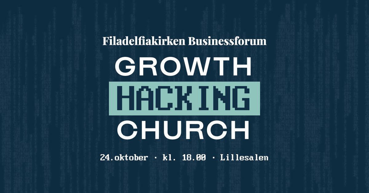 Growth Hacking Church 