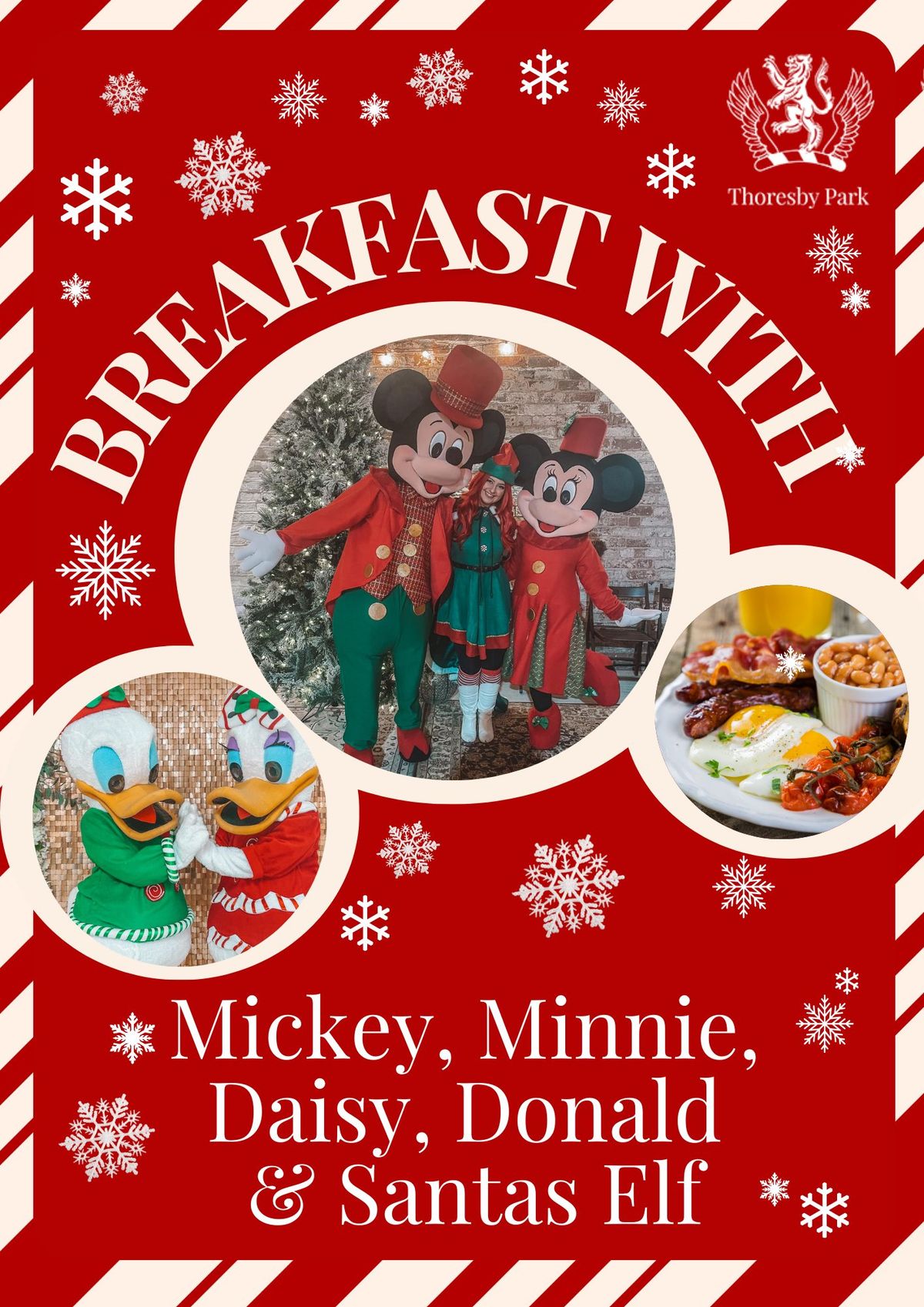 Breakfast With Mickey, Minnie, Daisy, Donald & Santa's Elf