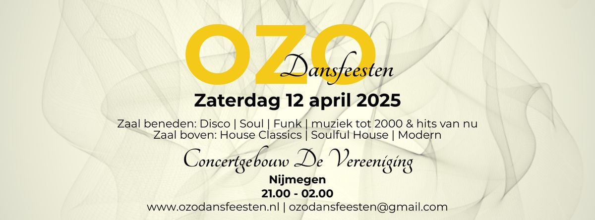 OZO Dansfeesten 12 april 2025