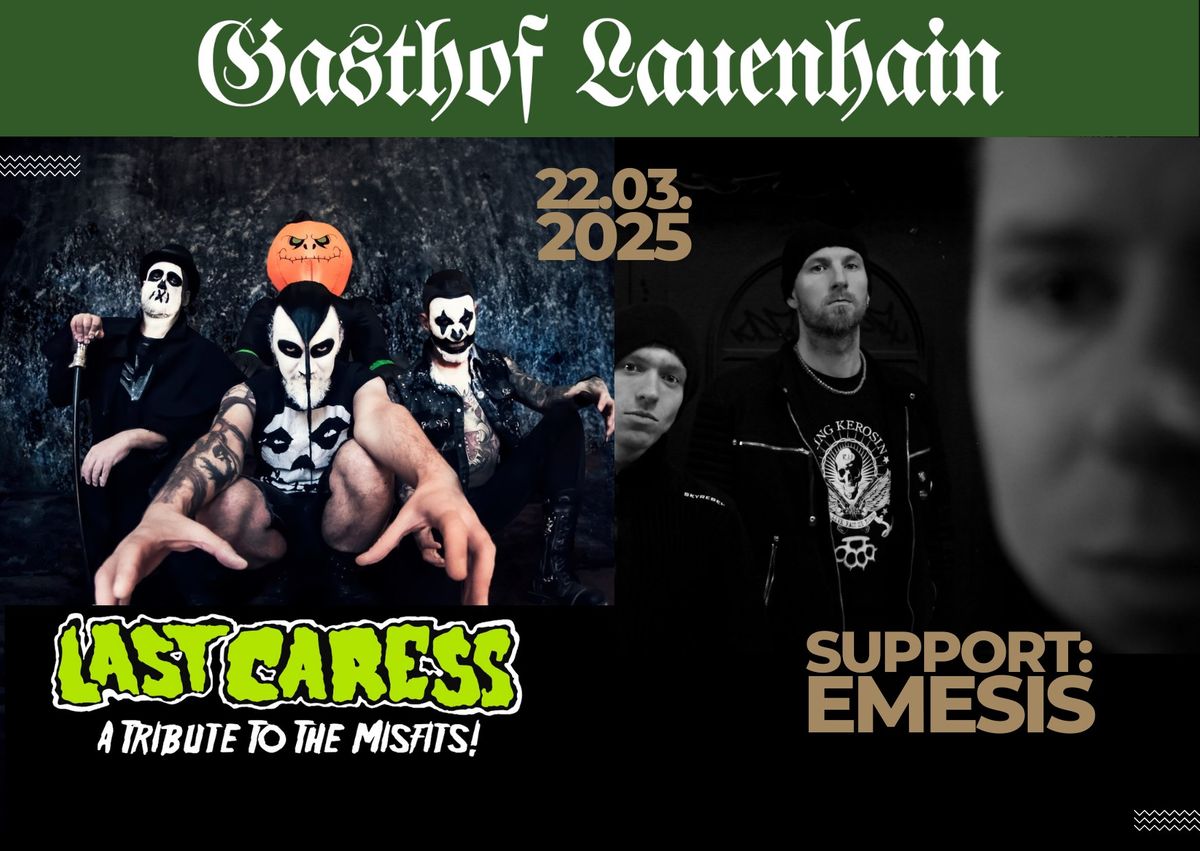 LAST CARESS - Misfits Tribute Band & EMESIS Live