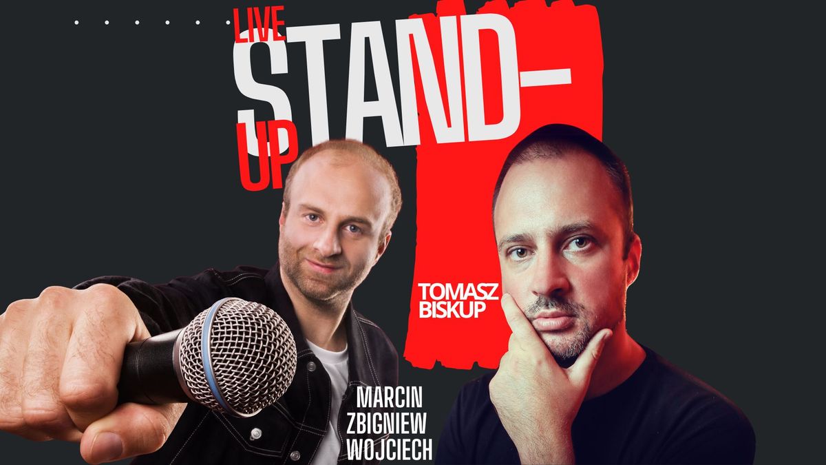 26.03.25 GLIWICE stand-up TOMASZ BISKUP i MARCIN ZBIGNIEW WOJCIECH | SPIRALA w CK MROWISKO 20:00