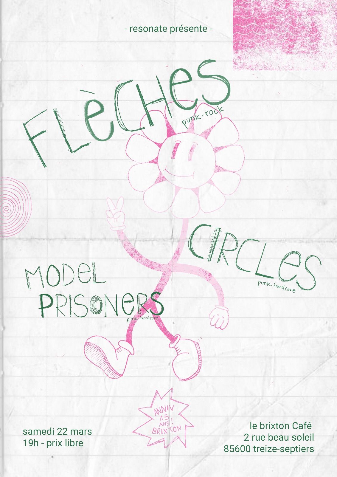 FLECHES \/\/ CIRCLES \/\/ MODEL PRISONERS