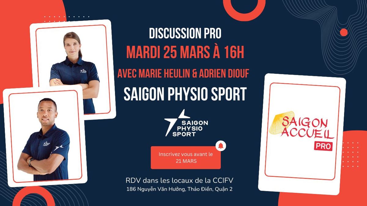 Discussion PRO avec Saigon Physio Sport