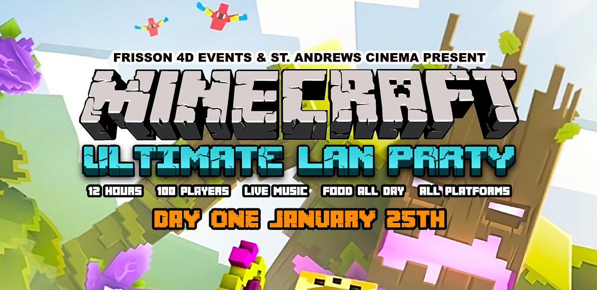 ULTIMATE MINECRAFT LAN PARTY: DAY ONE