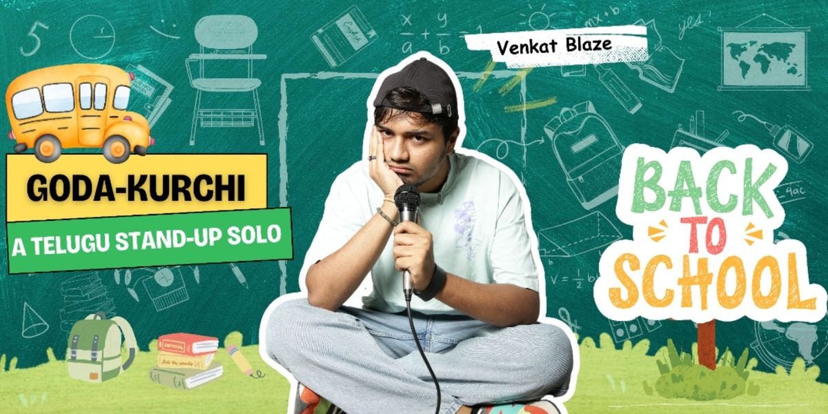 Goda-Kurchi. A Telugu Stand-up Comedy Solo