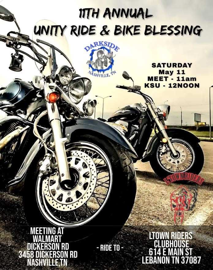 11th Annual Unity Ride & Bike Blessing 2024