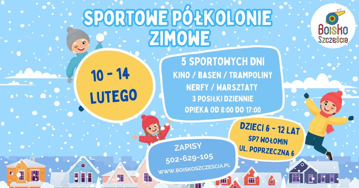 P\u00d3\u0141KOLONIE SPORTOWE ZIMA 2025