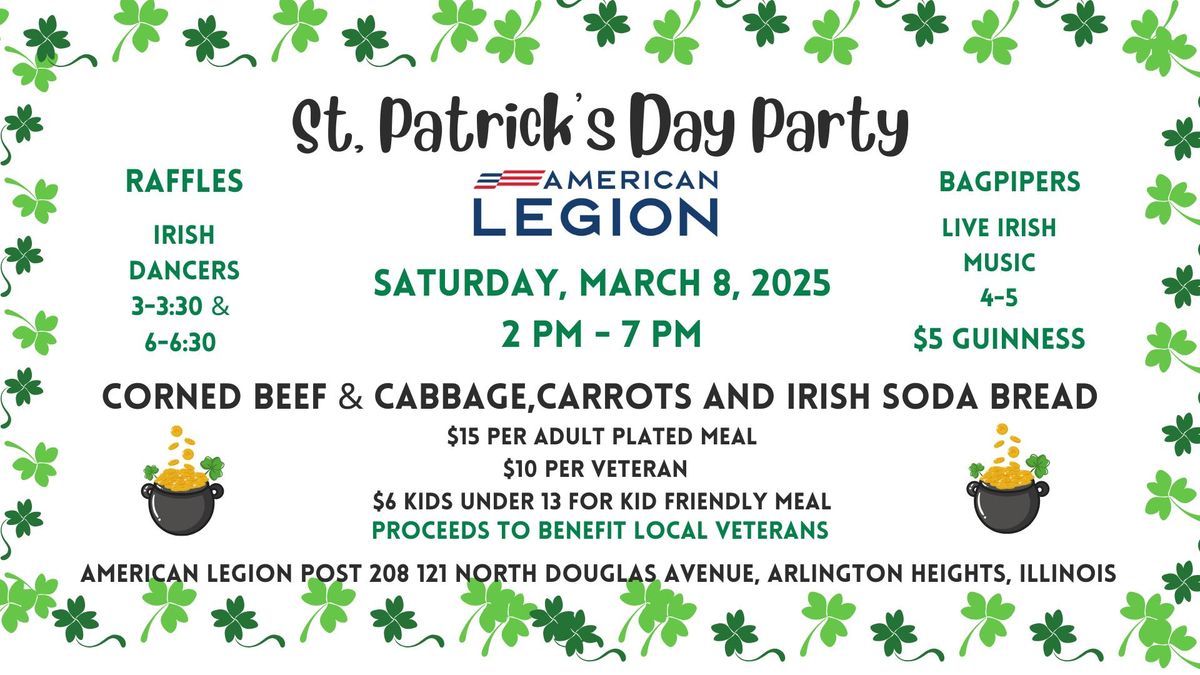 St. Patrick's Day Party - get your Irish on!