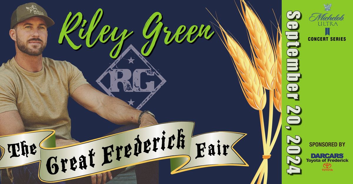 Riley Green at The Great Frederick Fair 