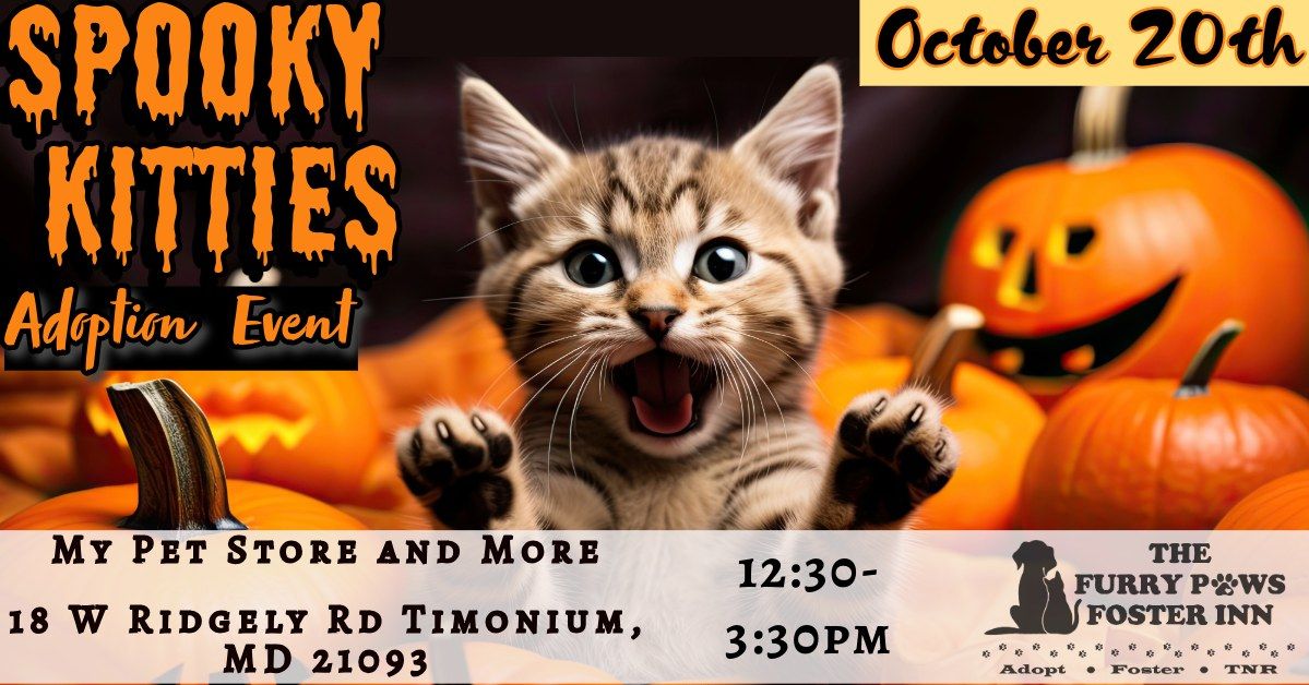 Spooky Kitties Adoption Event