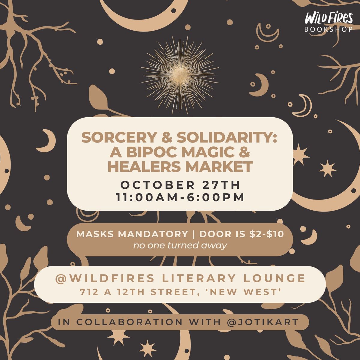 Sorcery & Solidarity: A BIPOC Magic and Healers market