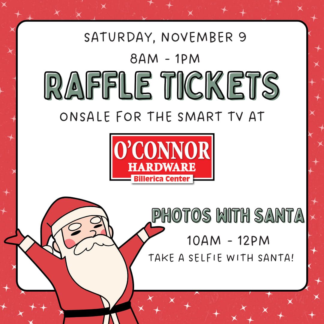 Raffle Ticket Onsale & Photos with Santa