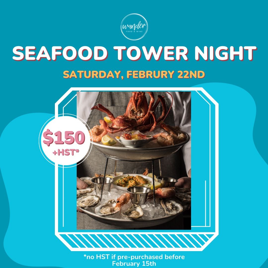 Seafood Tower Night