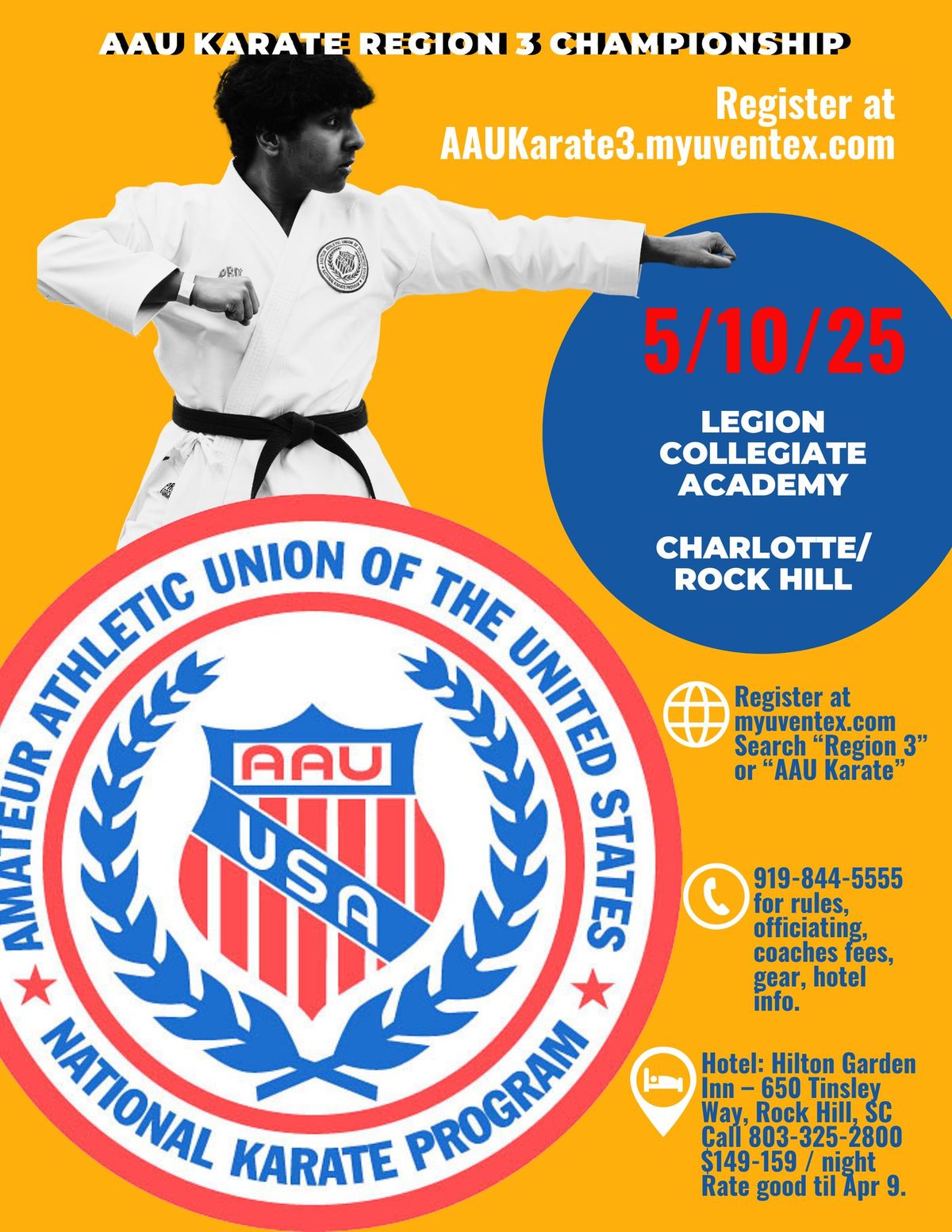 AAU Karate Region 3 Championship