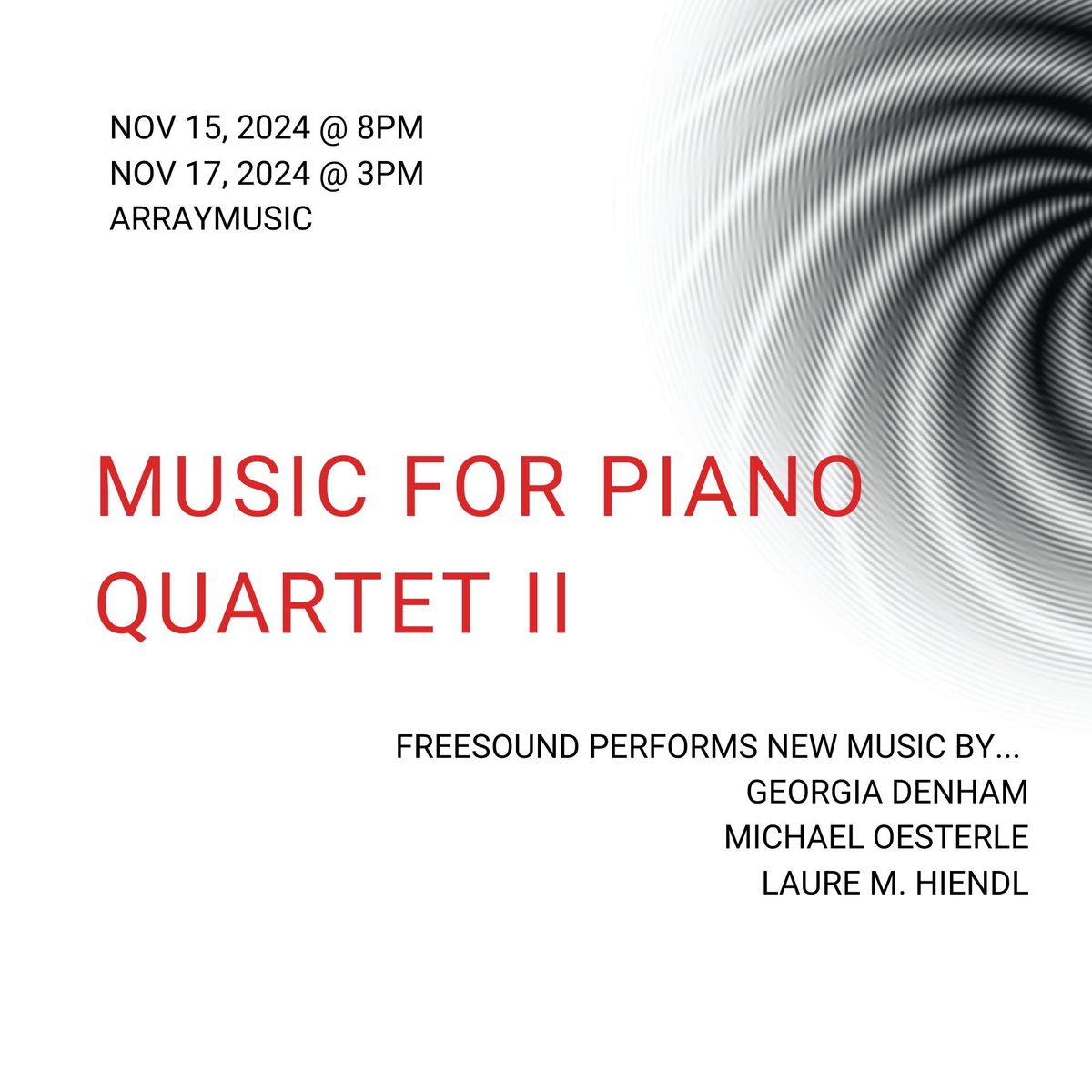 Music for Piano Quartet II Concert #2