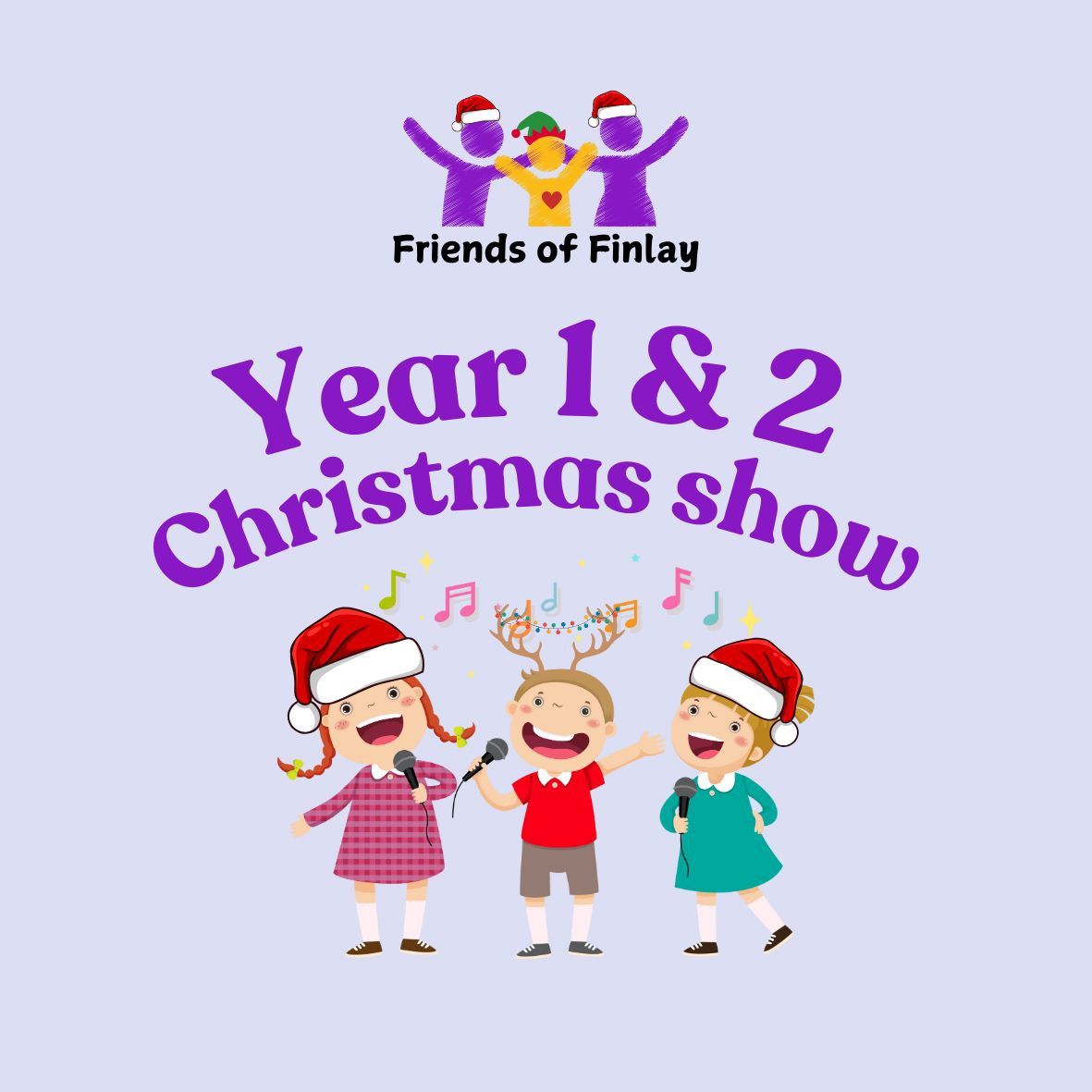 Year 1 and 2 Christmas Show. 