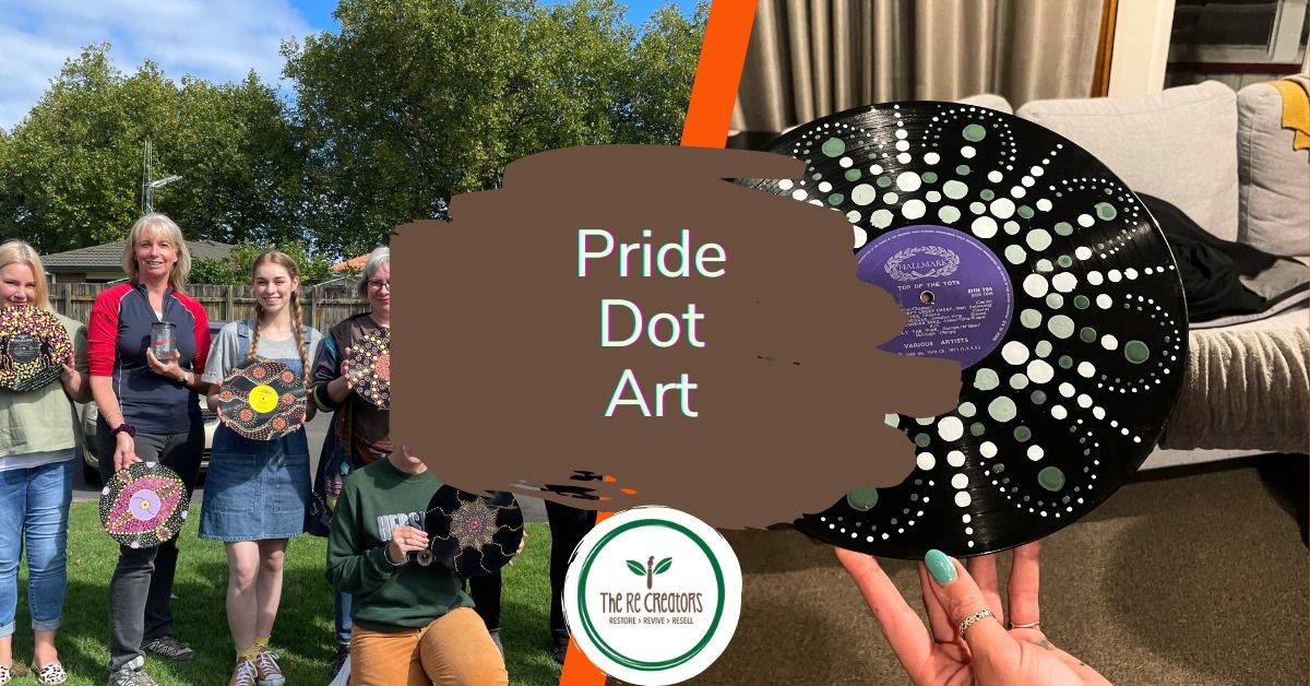 Pride Dot Art, Glen Eden Library, Monday 10 February, 3.30pm - 5.30pm