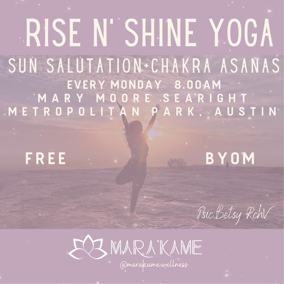 Rise N\u2019 Shine Yoga (Every Monday) FREE