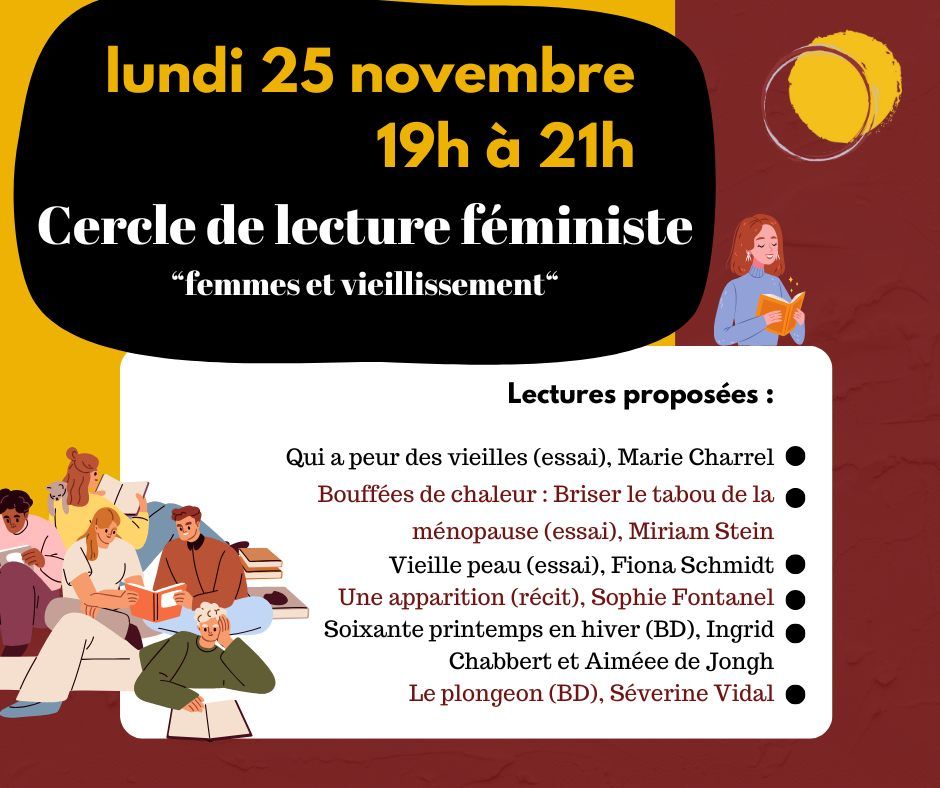 Cercle de lecture "Femmes et vieillissement"