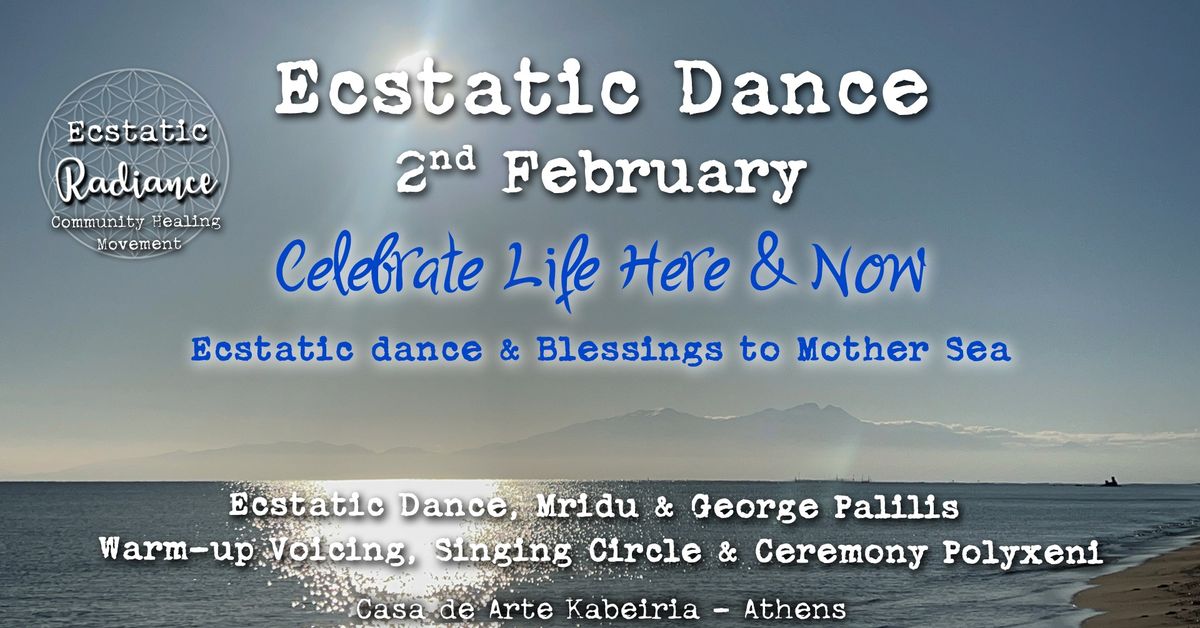 ECSTATIC DANCE with Mridu & George P \u2728 Warm-up, Singing circle & Ceremony Polyxeni