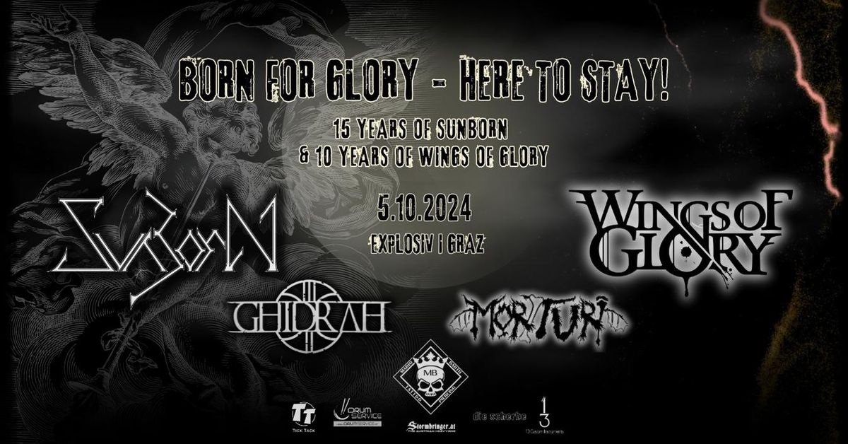 Born for Glory - Here to Stay!