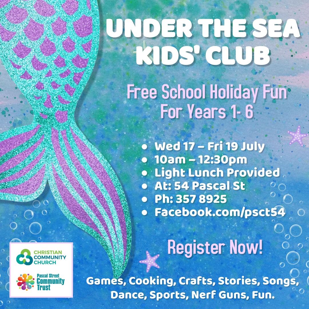 Under the Sea July School Holiday Kids' Club