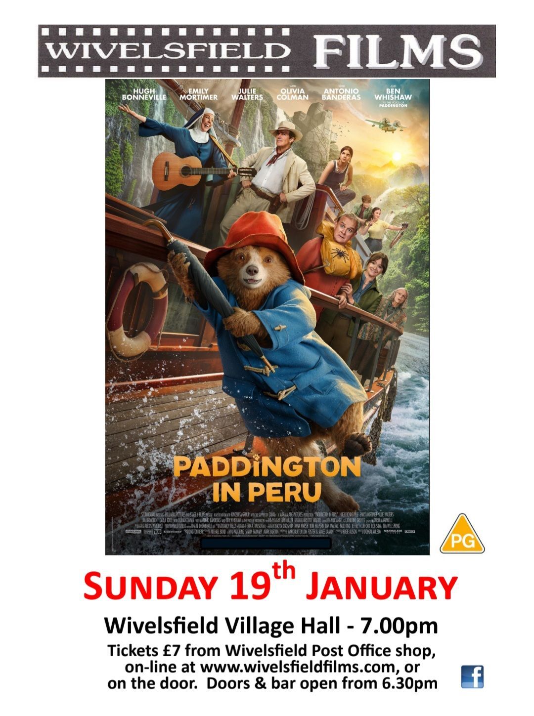 Community Movie Night: PADDINGTON IN PERU