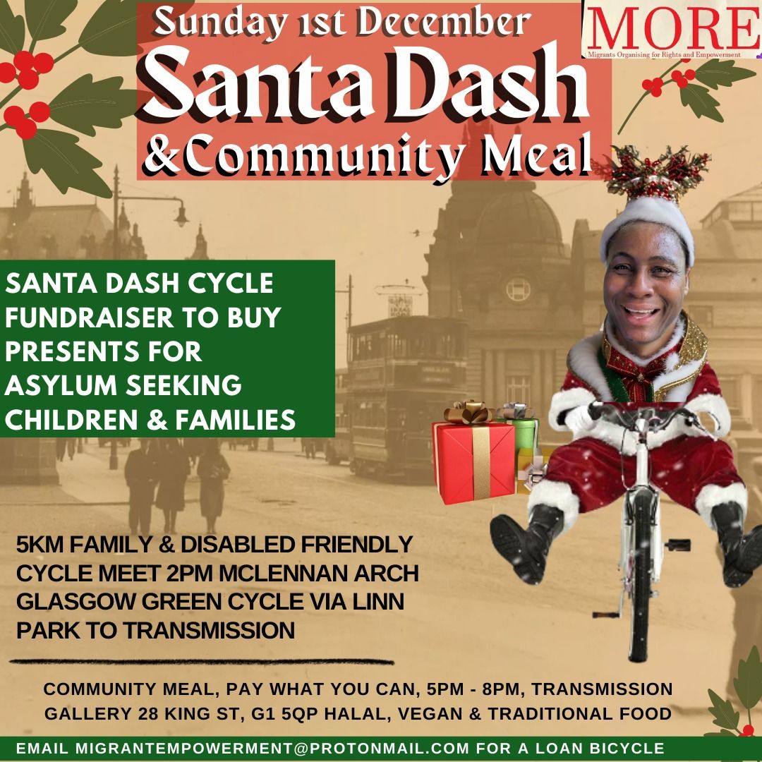 MORE Santa Dash Cycle and Community Meal 