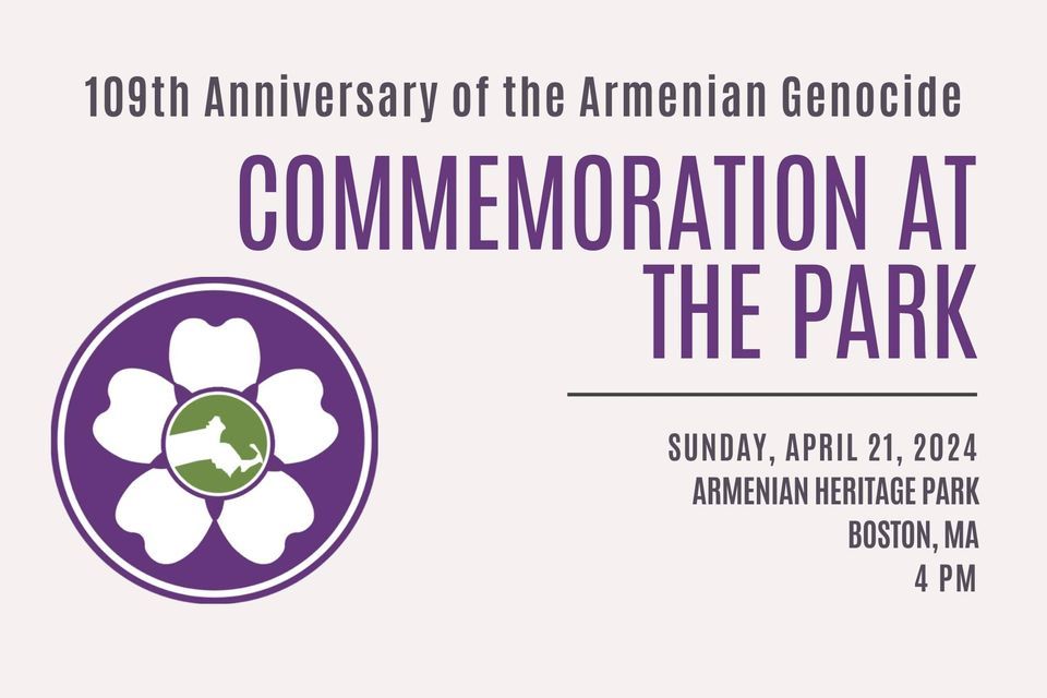 Armenian Genocide Commemoration at the Park