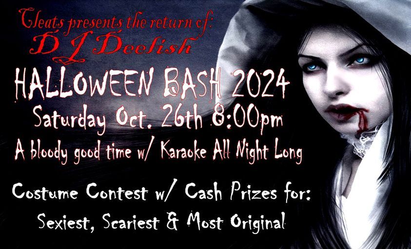 Cleats Halloween Bash 2024, 116 Granite St, Westerly, RI, United States