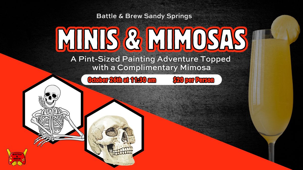 Minis & Mimosas: Brunch Geek Paint & Sip