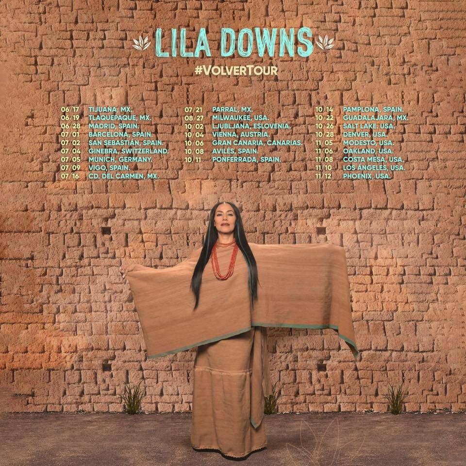 Lila Downs Volver Tour en Costa Mesa, USA, Segerstrom Center for the