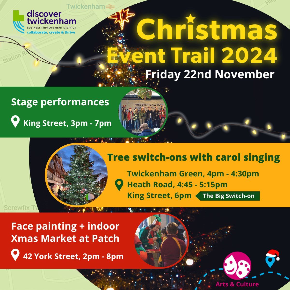 Discover Twickenham Christmas Light Up Events