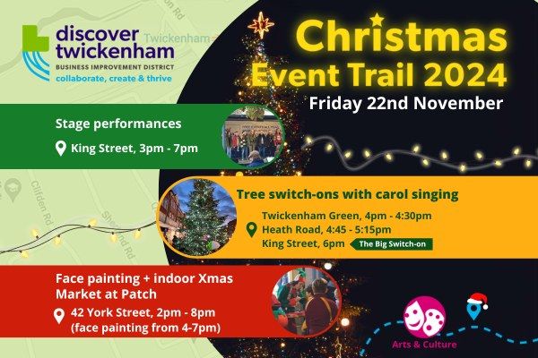 Discover Twickenham BID Christmas Light Up Events