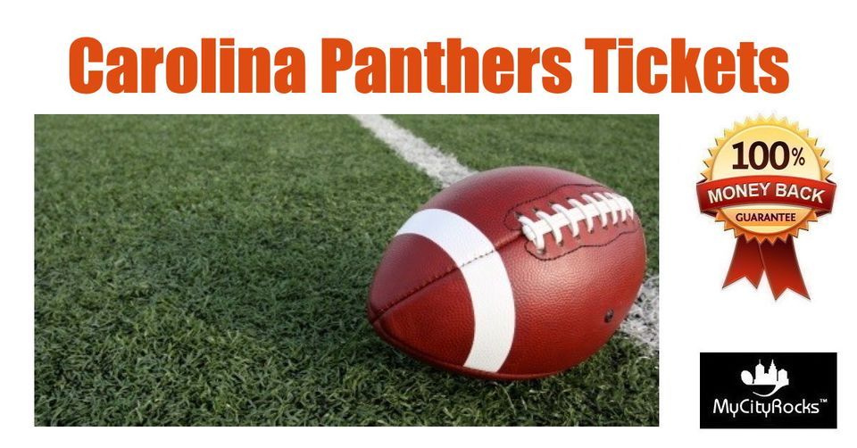 Carolina Panthers vs Atlanta Falcons Football Tickets Charlotte NC Bank of America Stadium
