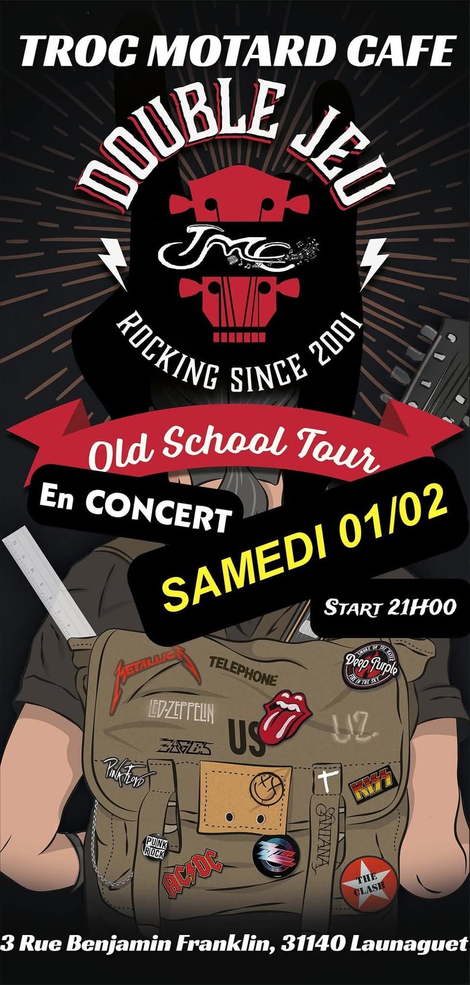 CONCERT ROCK DOUBLE JEU LIVE 