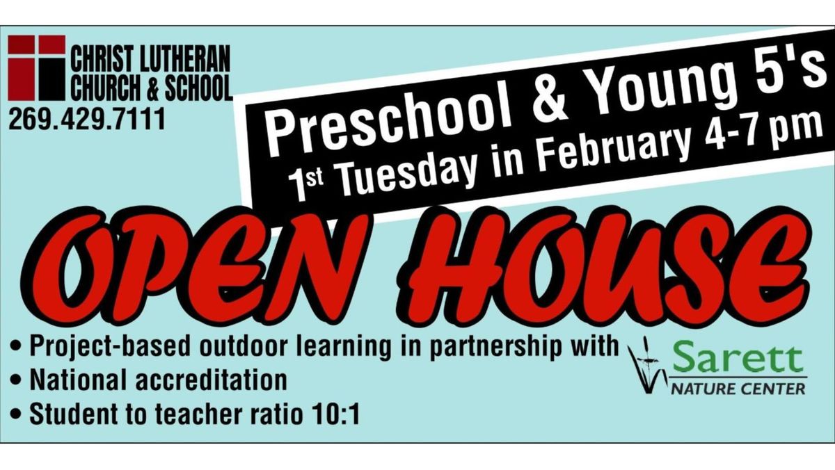 Christ Lutheran Preschool Open House