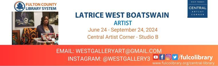 Artist Corner with Latrice W. Boatswain