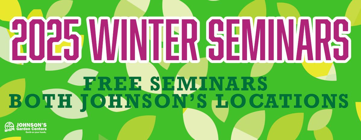 Houseplant 101 Seminar - Both Johnson's Locations