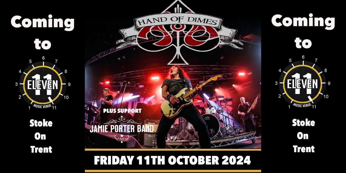 Hand of Dimes plus Jamie Porter band live at Eleven Stoke