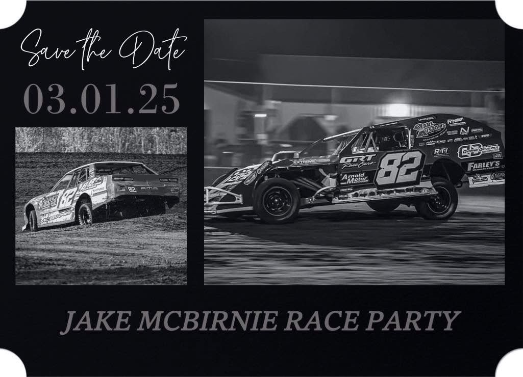 jake mcbirnie race party