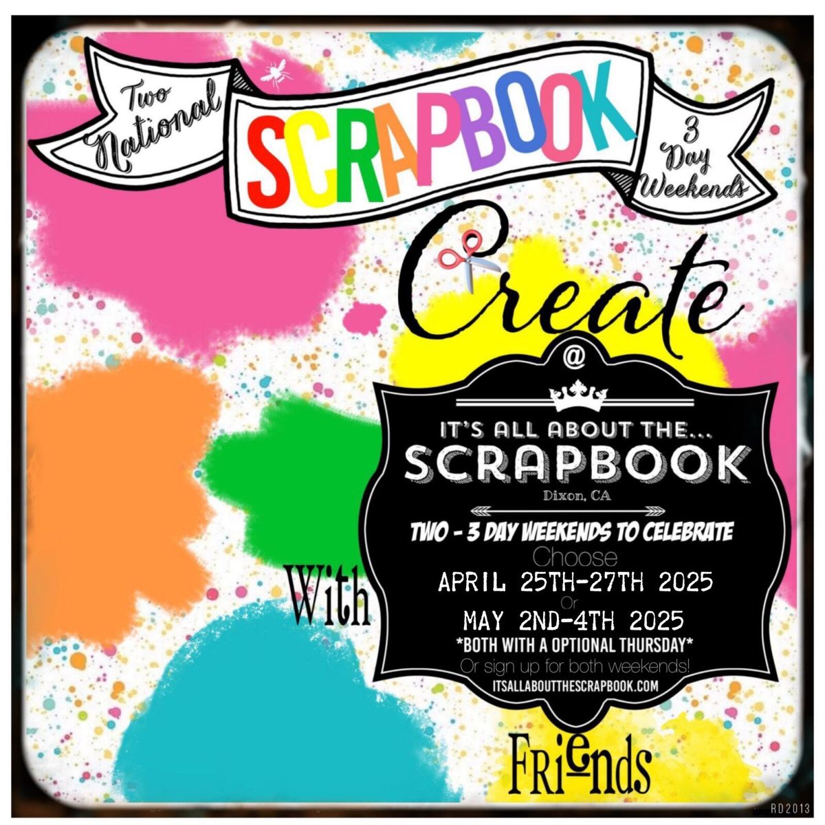 National Scrapbook Weekend