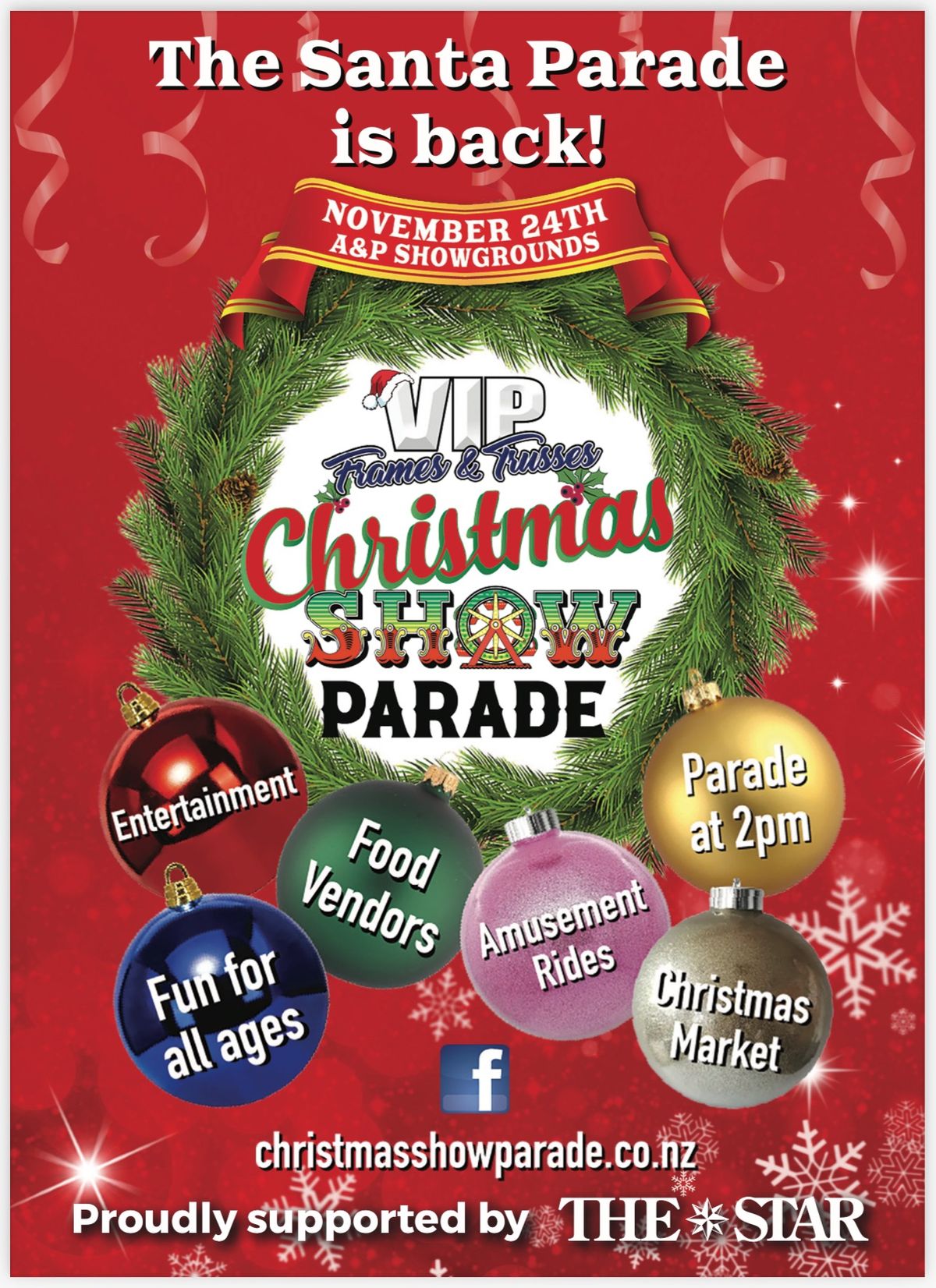 VIP Frames & Trusses Christmas Show Parade