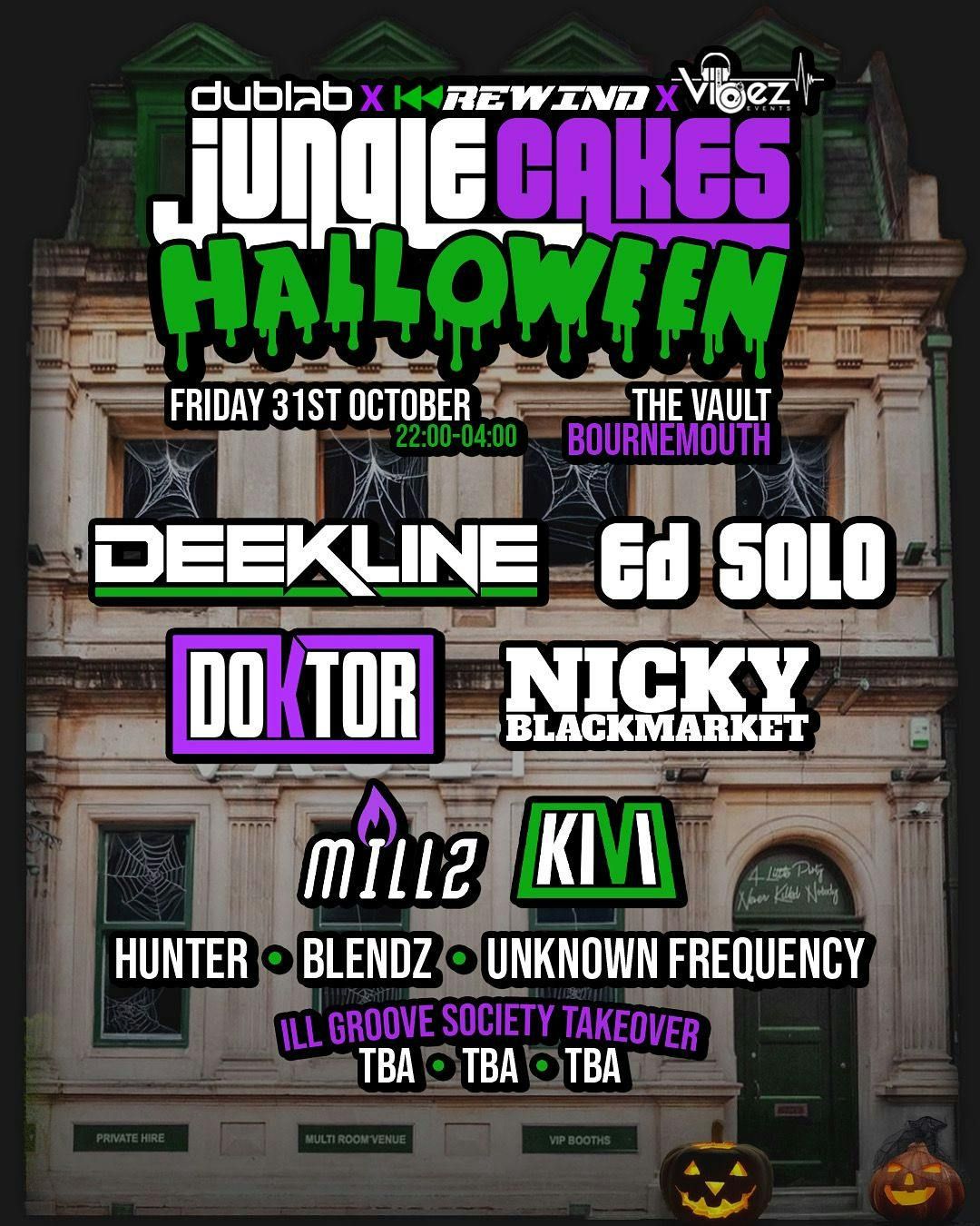Jungle Cakes Halloween - Bournemouth