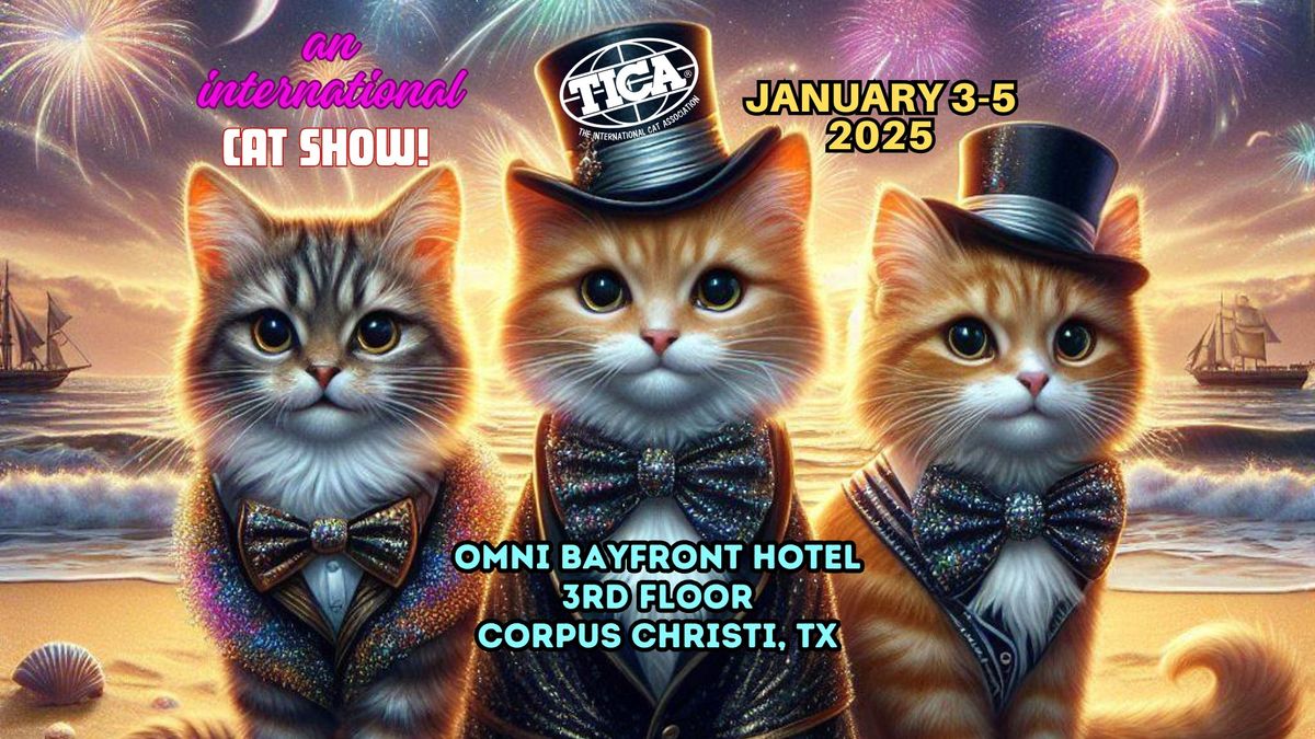 23rd Annual New Year's After-Party - an International Cat Show & Adoption Event