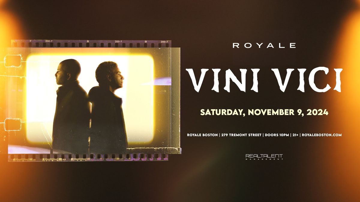 Vini Vici at Royale Boston - 11\/9\/24